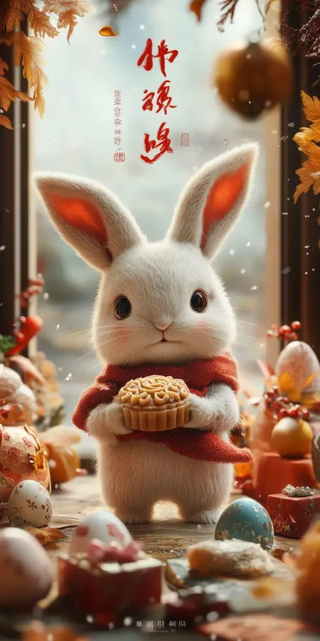 fond d ecran kawaii lapin pour mobile 1