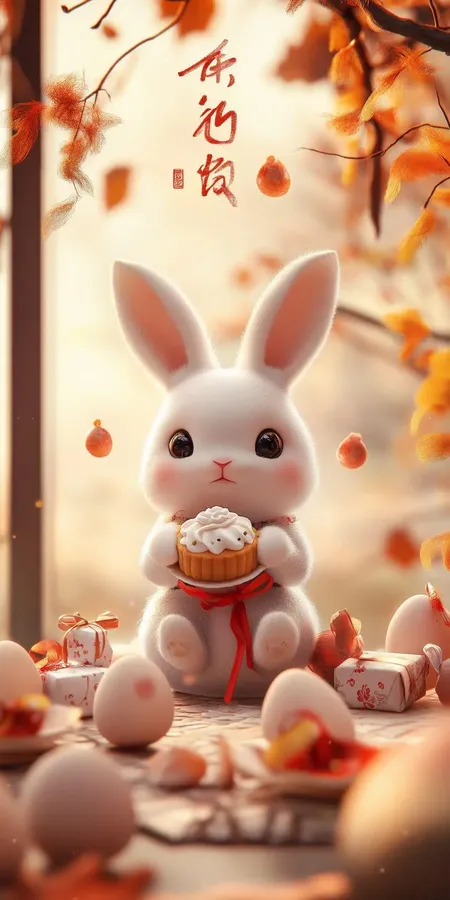 fond d ecran kawaii lapin pour mobile 11