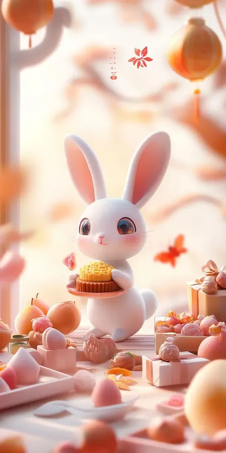 fond d ecran kawaii lapin pour mobile 36