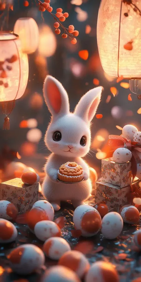 fond d ecran kawaii lapin pour mobile 4