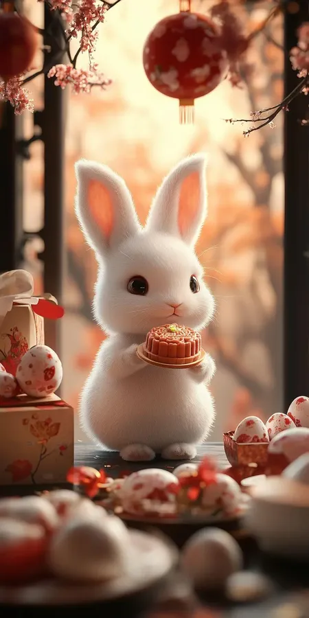 fond d ecran kawaii lapin pour mobile 5