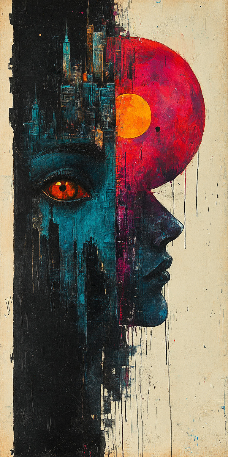 Fond d'écran subconscient abstrait pour mobile 14