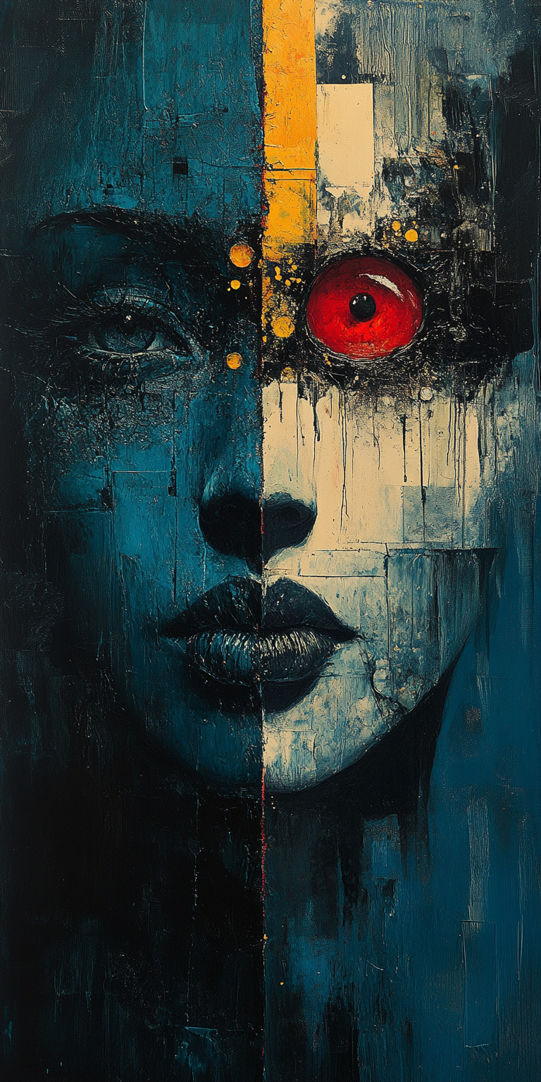 Fond d'écran subconscient abstrait pour mobile 15