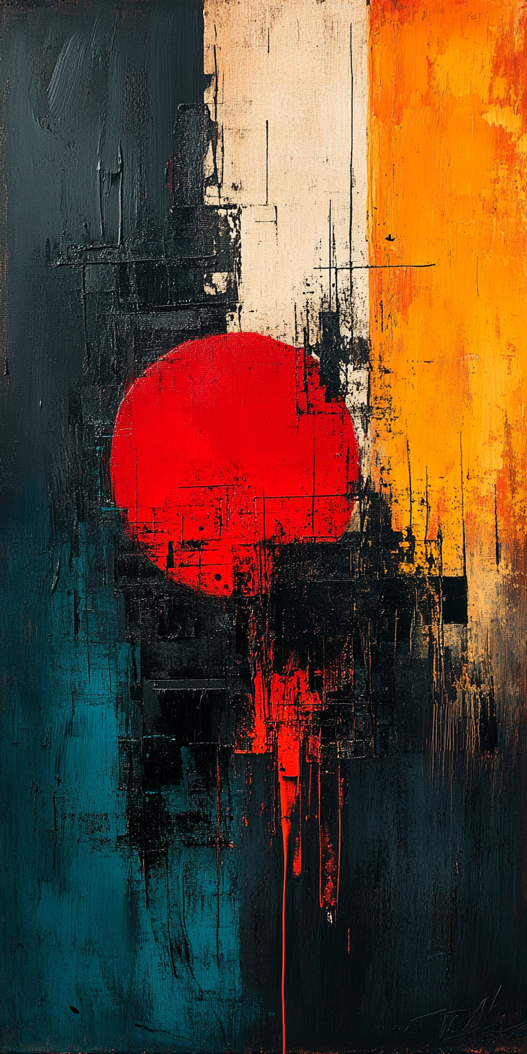 Fond d'écran subconscient abstrait pour mobile 3