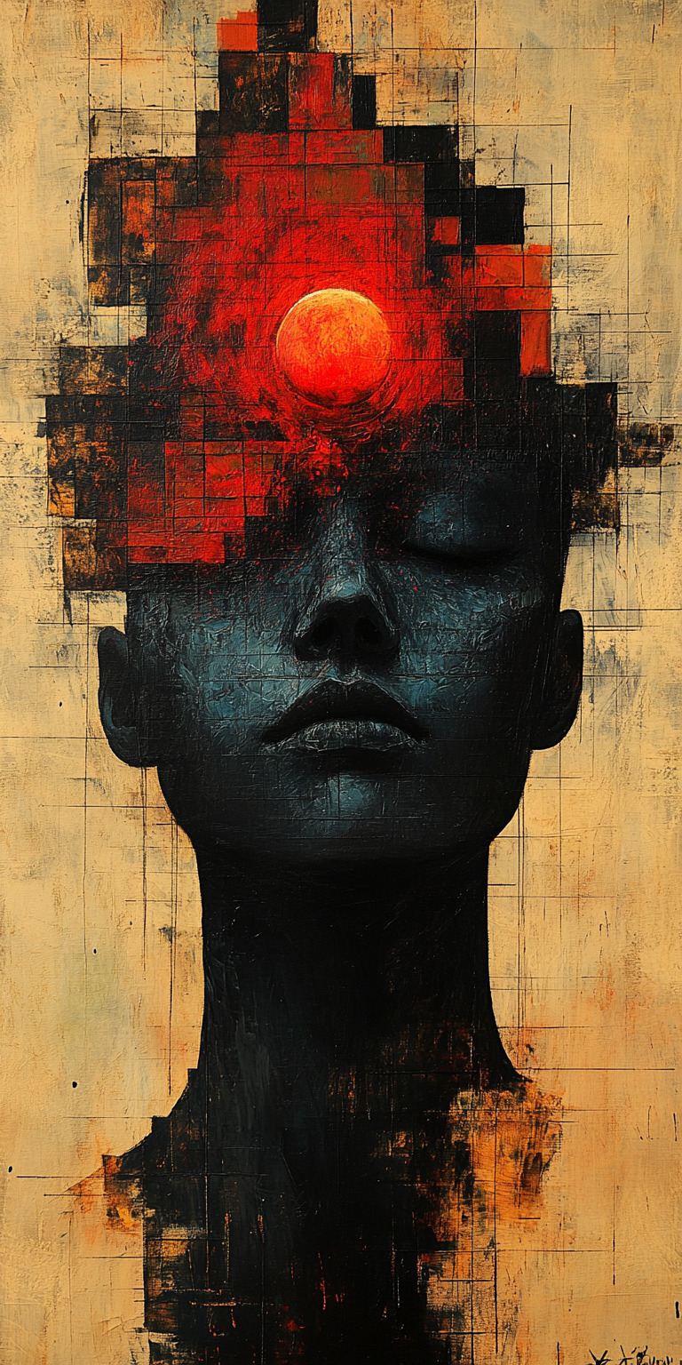 Fond d'écran subconscient abstrait pour mobile 30