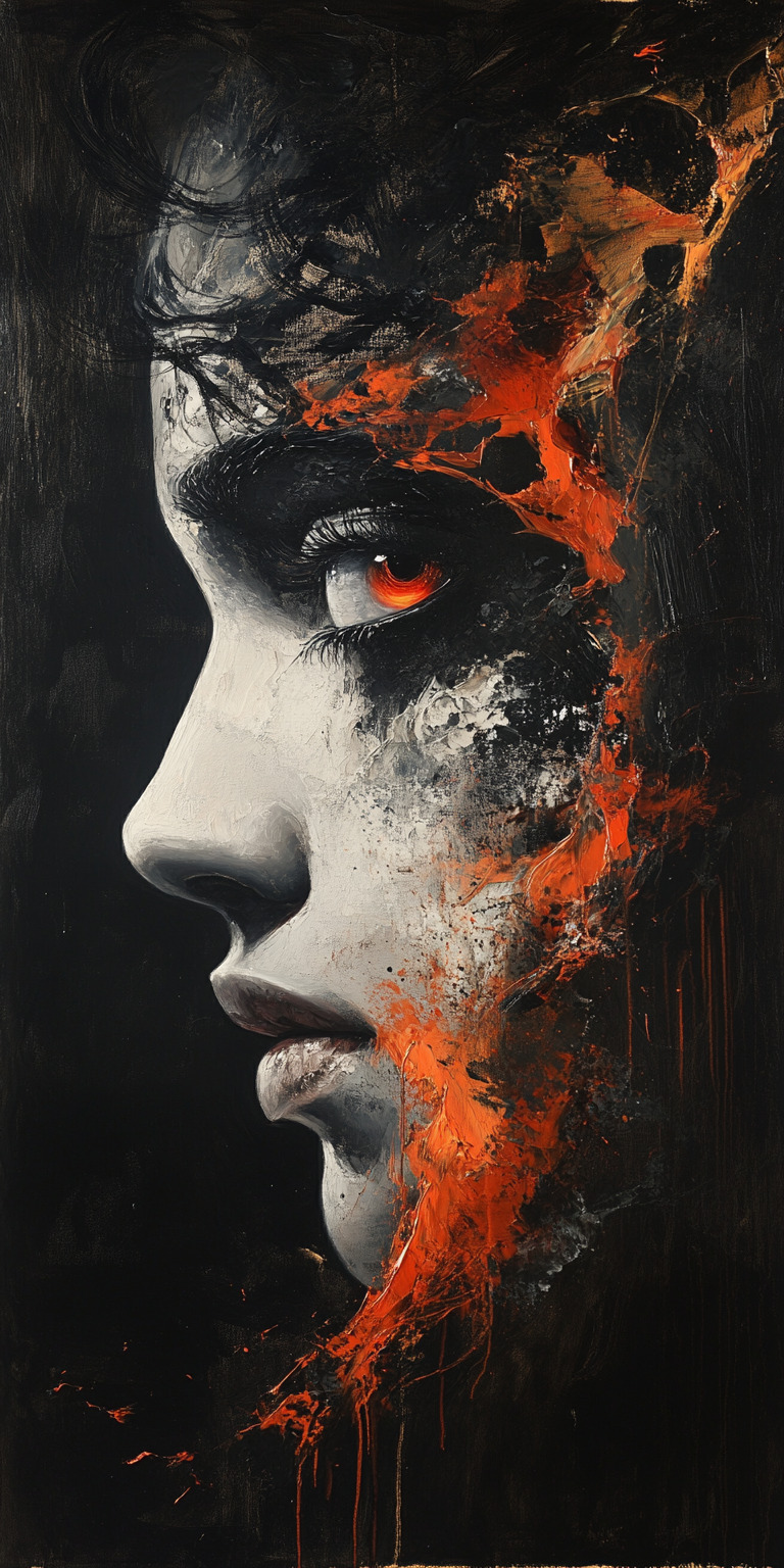 Fond d'écran subconscient abstrait pour mobile 34