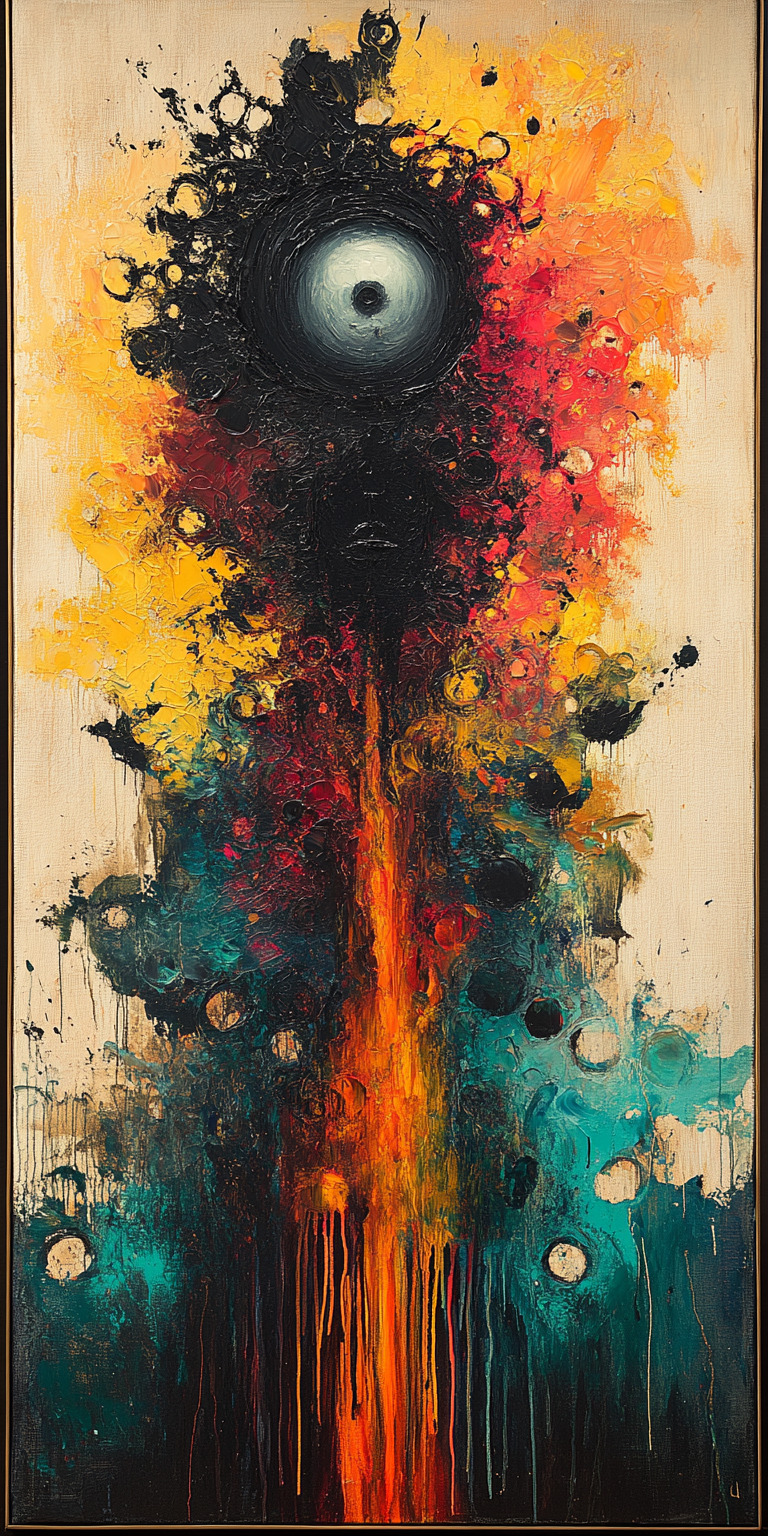 Fond d'écran subconscient abstrait pour mobile 40