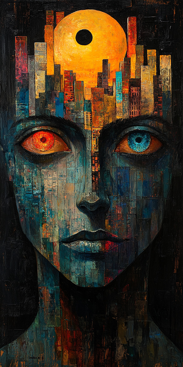 Fond d'écran subconscient abstrait pour mobile 44