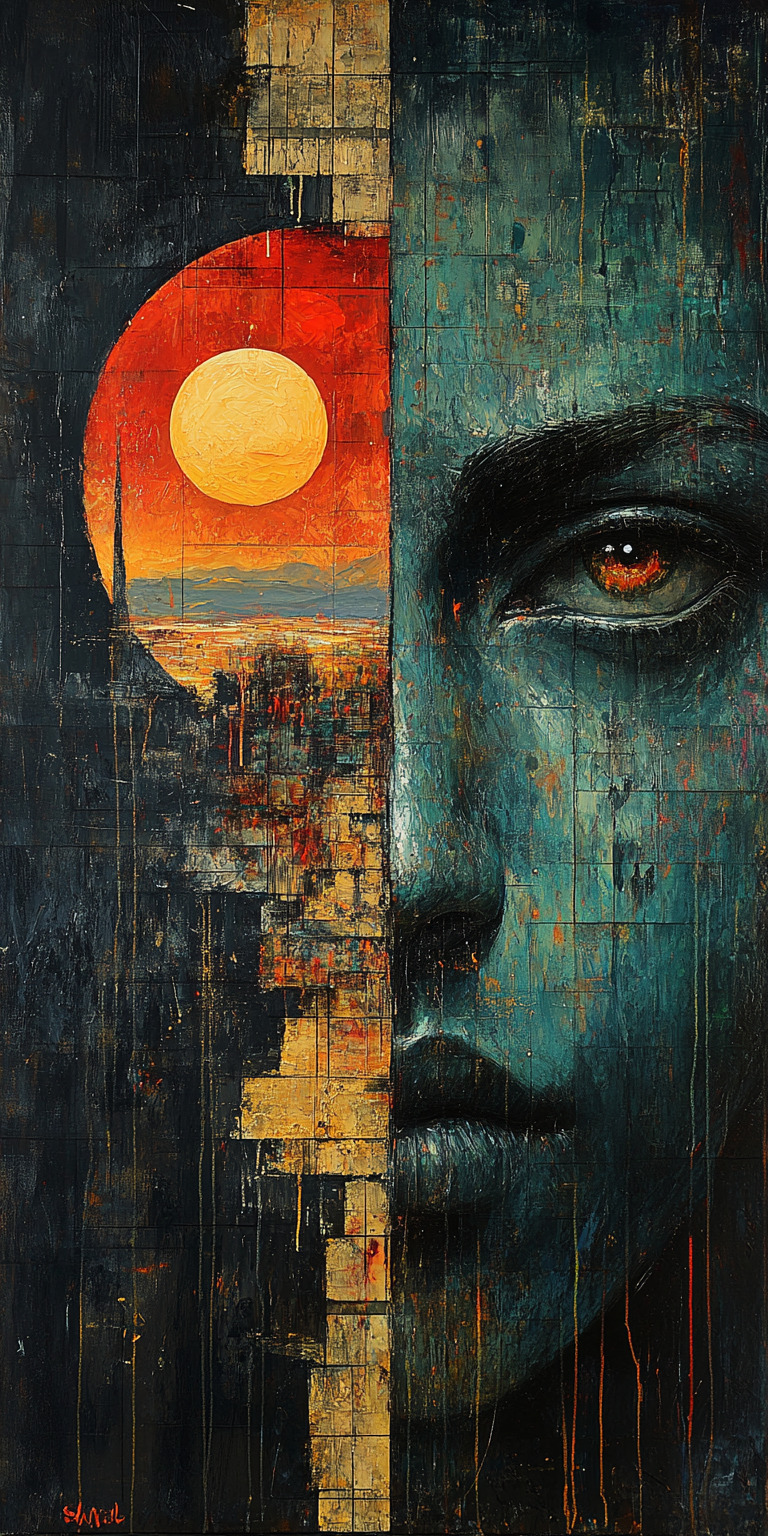 fond d ecran subconscient abstrait pour mobile 45