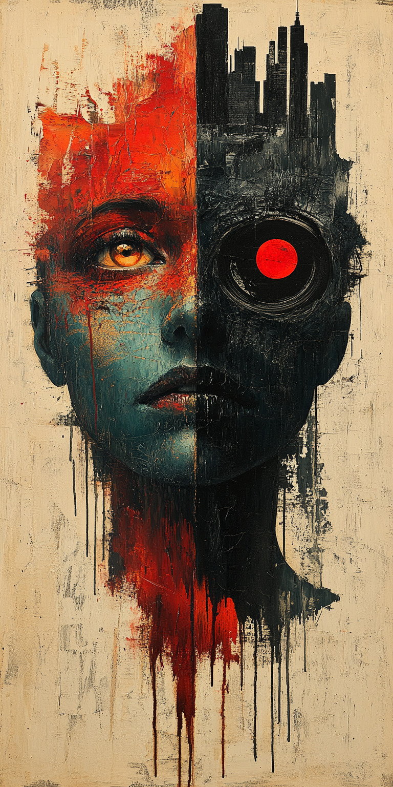 Fond d'écran subconscient abstrait pour mobile 50