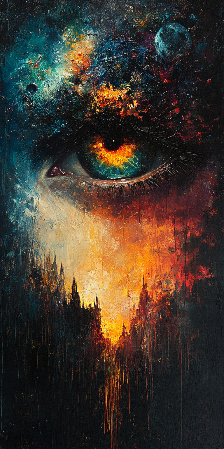 Fond d'écran subconscient abstrait pour mobile 58