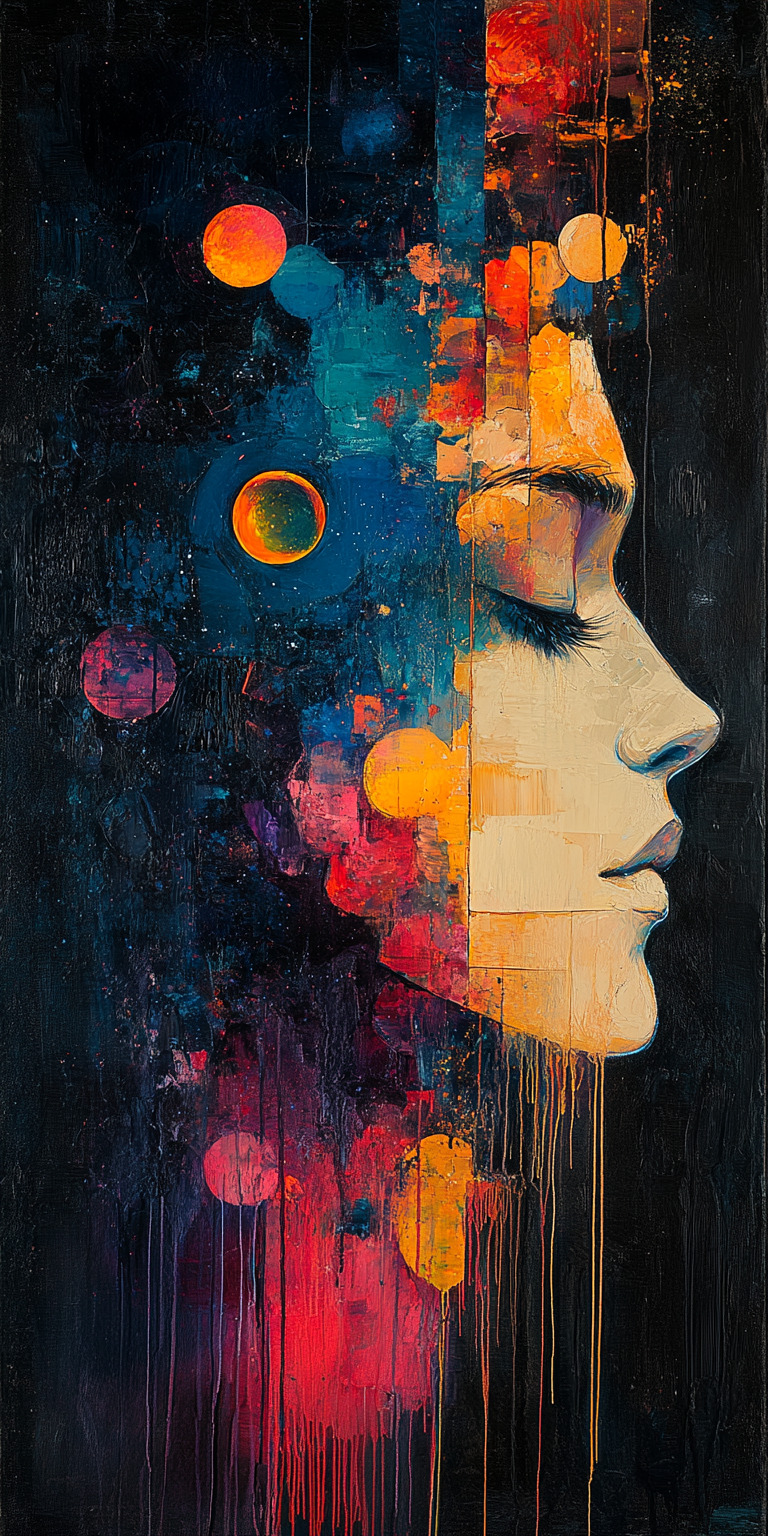 Fond d'écran subconscient abstrait pour mobile 60