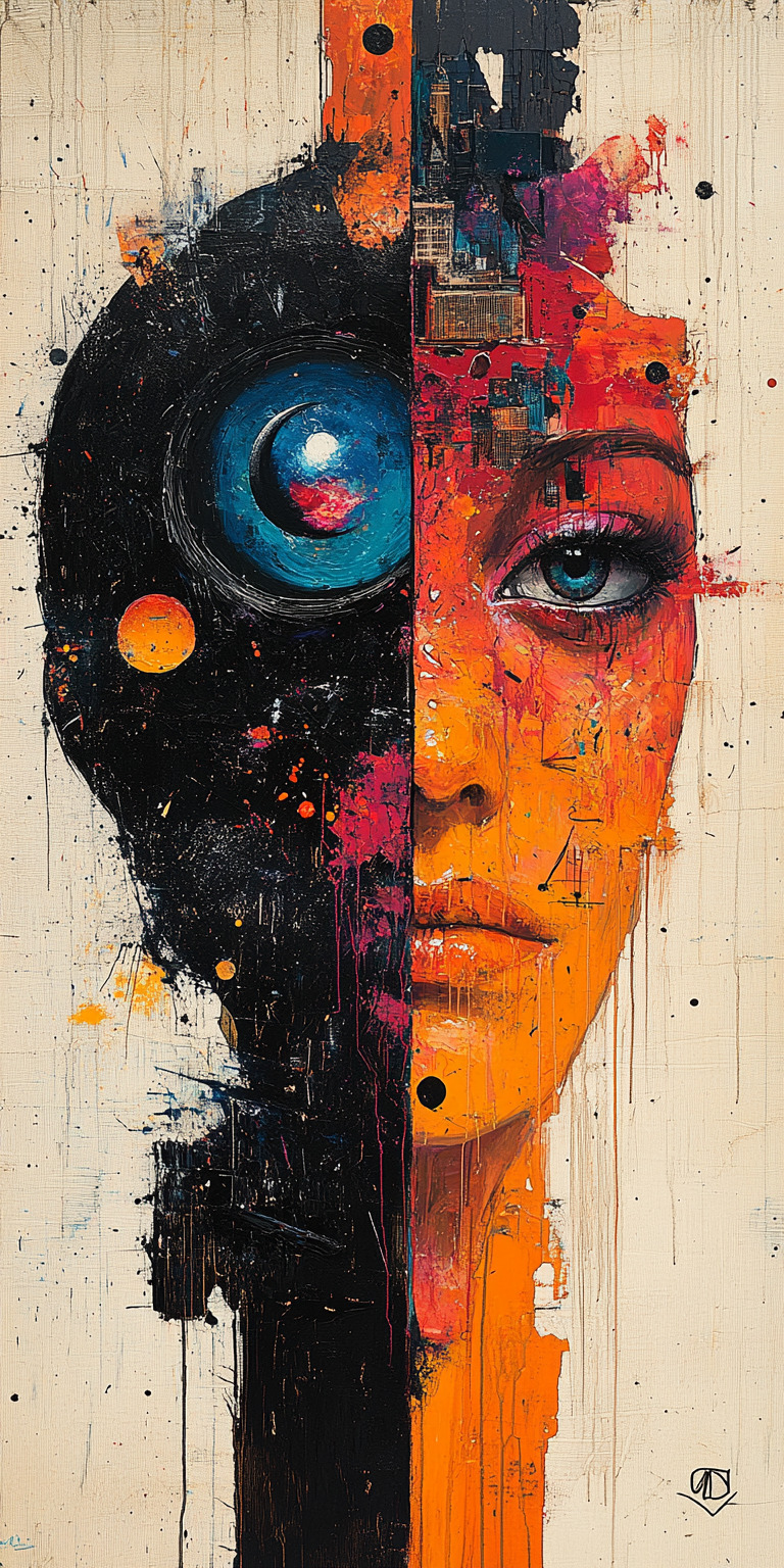 Fond d'écran subconscient abstrait pour mobile 63