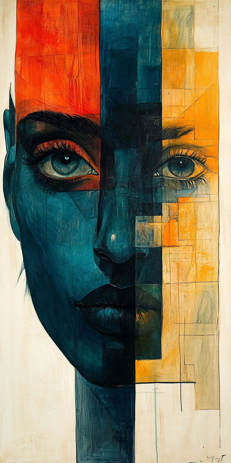 Fond d'écran subconscient abstrait pour mobile 73