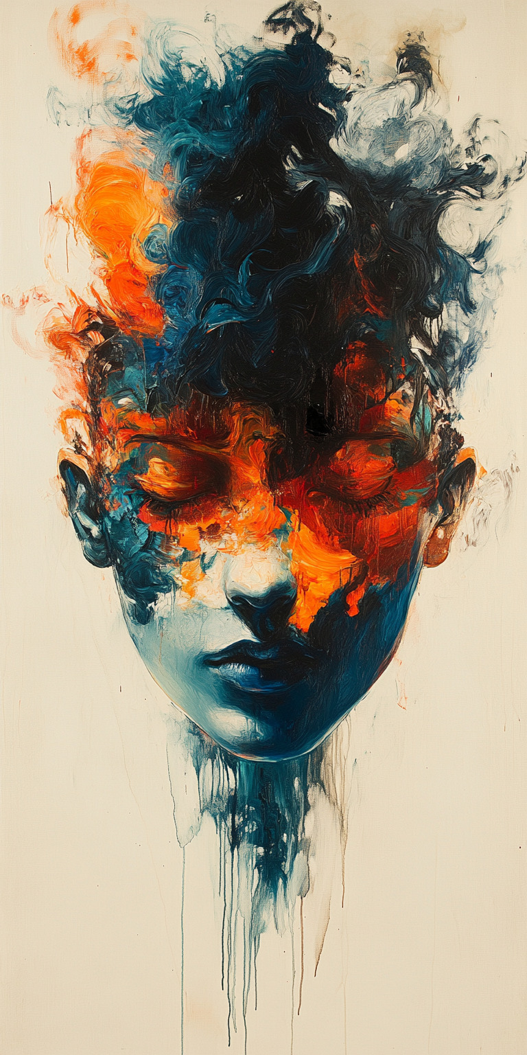 Fond d'écran subconscient abstrait pour mobile 76