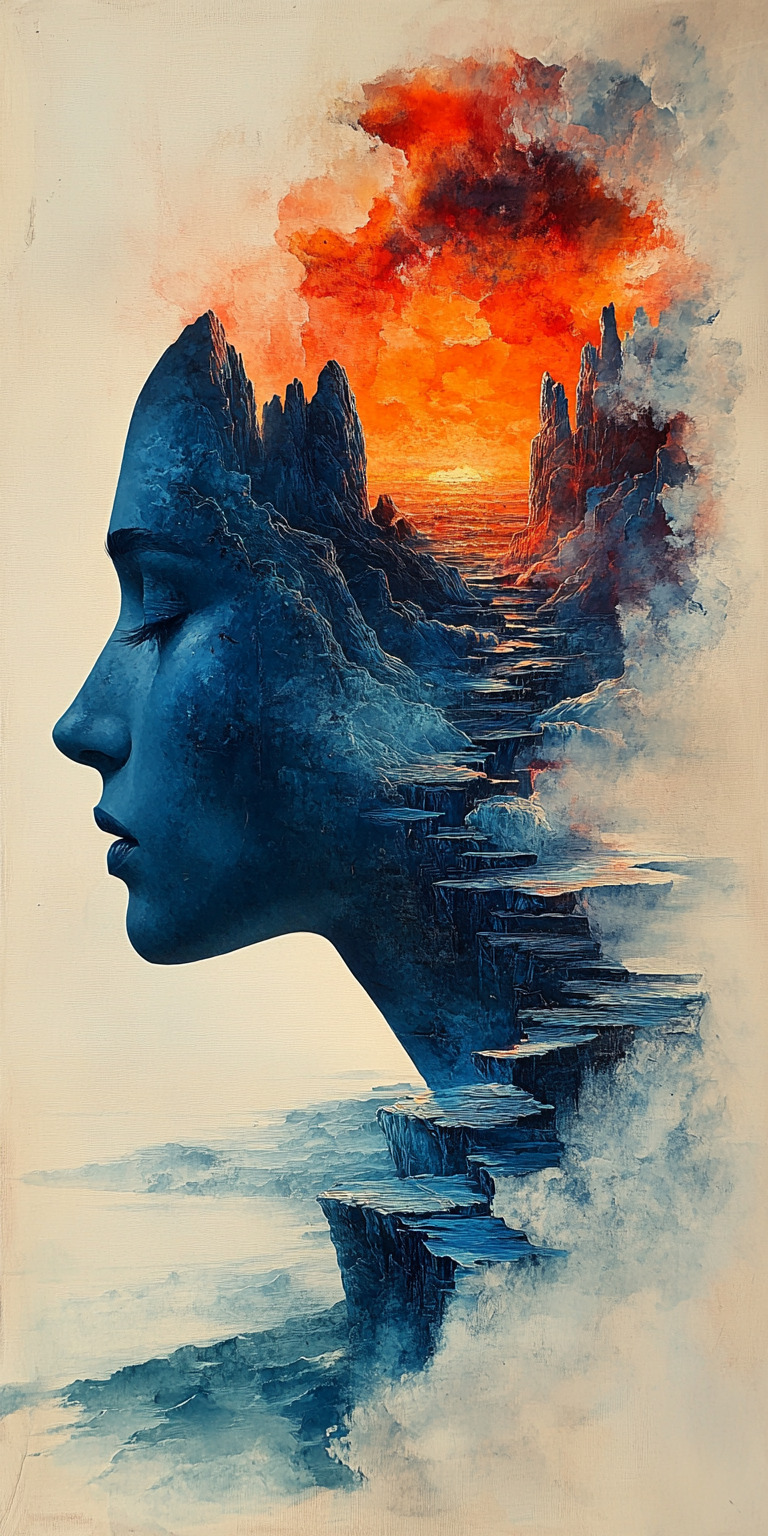 Fond d'écran subconscient abstrait pour mobile 8