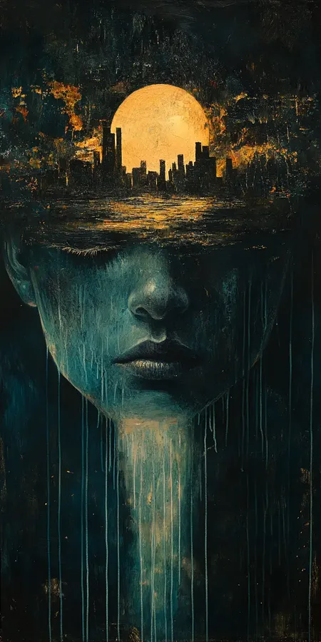 fond d ecran subconscient abstrait pour mobile 16