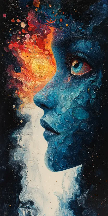 fond d ecran subconscient abstrait pour mobile 23