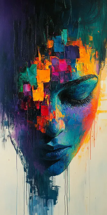 fond d ecran subconscient abstrait pour mobile 38