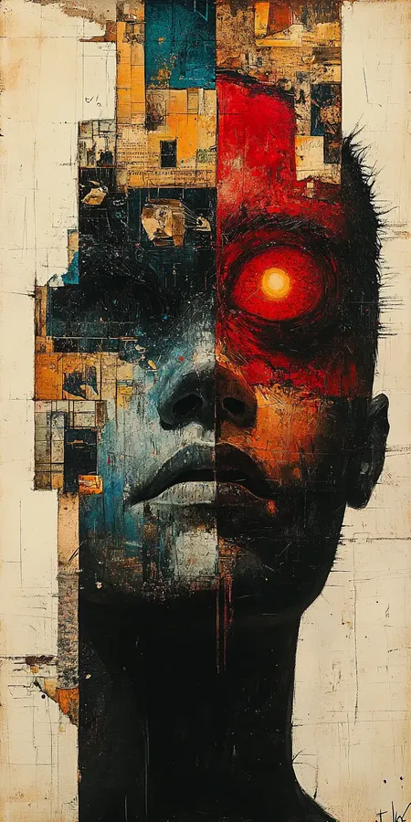 fond d ecran subconscient abstrait pour mobile 43